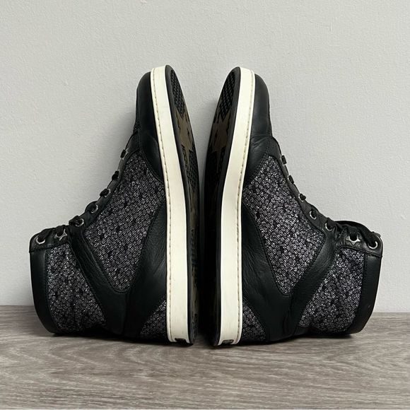Authentic JIMMY CHOO Tokyo High Tops Sneakers Size 36 - Picture 12 of 16